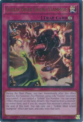 Goblin Biker Grand Stampede - MP25-EN173 - Ultra Rare 1st Edition