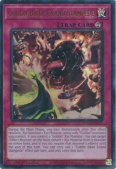 Goblin Biker Grand Stampede - MP25-EN173 - Ultra Rare 1st Edition