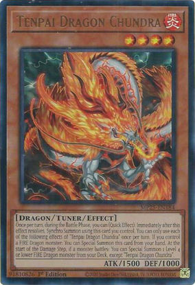 Tenpai Dragon Chundra - MP25-EN184 - Ultra Rare 1st Edition