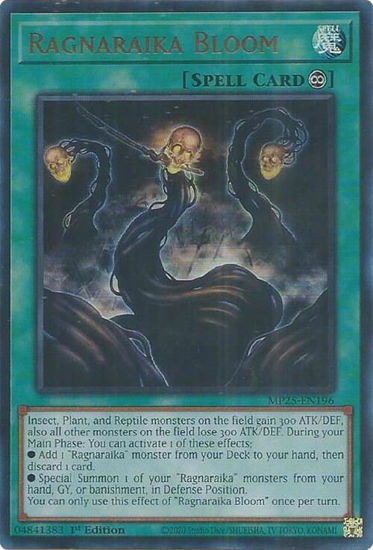 Ragnaraika Bloom - MP25-EN196 - Ultra Rare 1st Edition