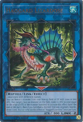 Haggard Lizardose - MP25-EN204 - Ultra Rare 1st Edition