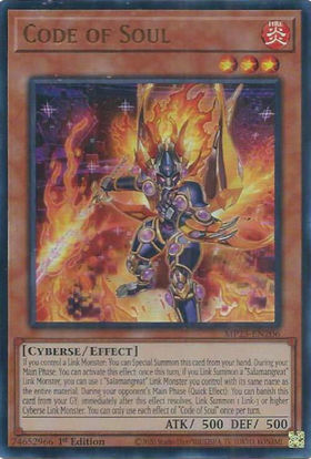 Code of Soul - MP25-EN206 - Ultra Rare 1st Edition