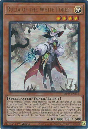 Rucia of the White Forest - MP25-EN215 - Ultra Rare 1st Edition