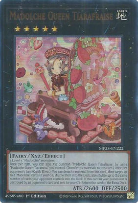 Madolche Queen Tiarafraise - MP25-EN222 - Ultra Rare 1st Edition