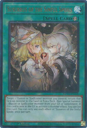 Susurrus of the Sinful Spoils - MP25-EN228 - Ultra Rare 1st Edition