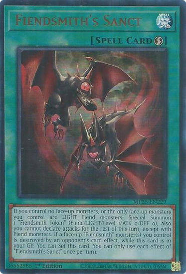 Fiendsmith's Sanct - MP25-EN229 - Ultra Rare 1st Edition