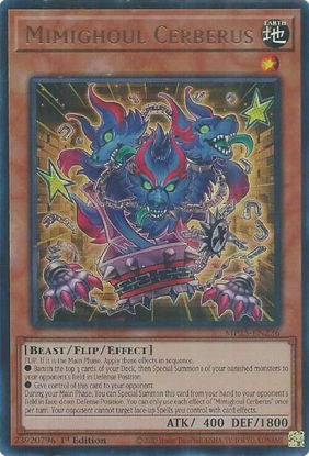 Mimighoul Cerberus - MP25-EN236 - Ultra Rare 1st Edition