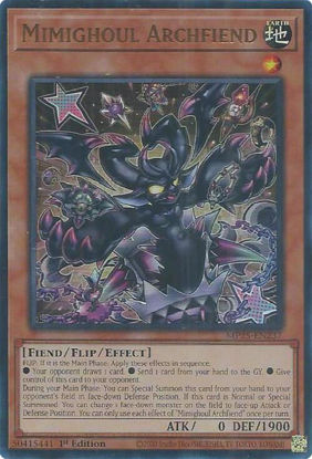 Mimighoul Archfiend - MP25-EN237 - Ultra Rare 1st Edition