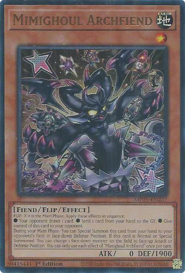 Mimighoul Archfiend - MP25-EN237 - Ultra Rare 1st Edition