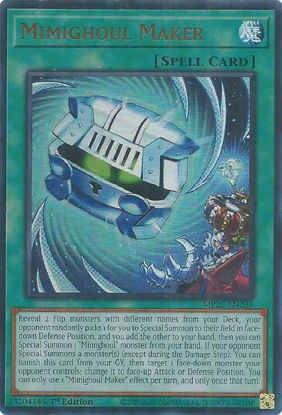 Mimighoul Maker - MP25-EN238 - Ultra Rare 1st Edition