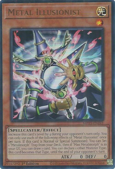 Metal Illusionist - MP25-EN241 - Ultra Rare 1st Edition