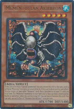 Mementotlan Akihiron - MP25-EN243 - Ultra Rare 1st Edition