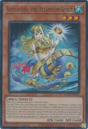 Abyssrhine, the Atlantean Spirit - MP25-EN244 - Ultra Rare 1st Edition