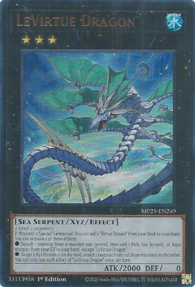 LeVirtue Dragon - MP25-EN249 - Ultra Rare 1st Edition