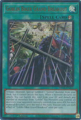 Goblin Biker Grand Breakout - MP25-EN251 - Ultra Rare 1st Edition