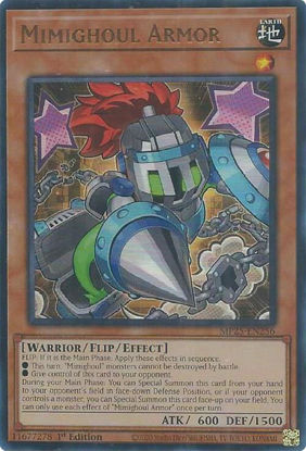 Mimighoul Armor - MP25-EN256 - Ultra Rare 1st Edition