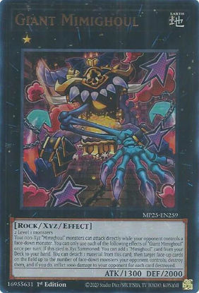Giant Mimighoul - MP25-EN259 - Ultra Rare 1st Edition