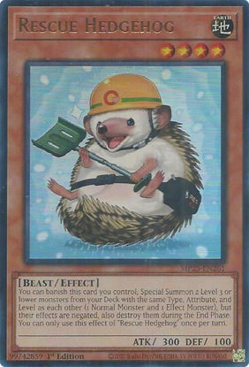 Rescue Hedgehog - MP25-EN261 - Ultra Rare 1st Edition