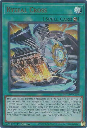 Ryzeal Cross - MP25-EN264 - Ultra Rare 1st Edition