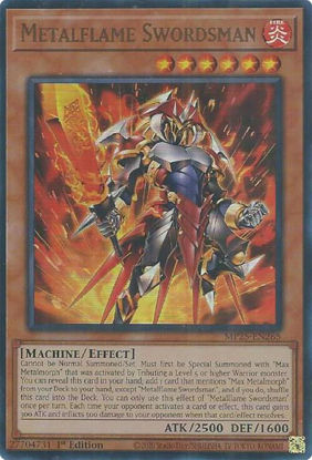 Metalflame Swordsman - MP25-EN265 - Ultra Rare 1st Edition