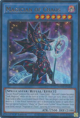 Magician of Chaos - MP25-EN266 - Ultra Rare 1st Edition