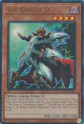 The King of D. - MP25-EN267 - Ultra Rare 1st Edition
