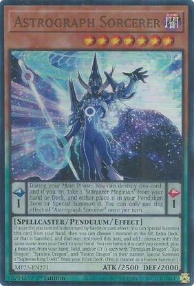 Astrograph Sorcerer - MP25-EN271 - Ultra Rare 1st Edition