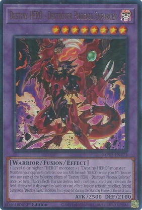 Destiny HERO - Destroyer Phoenix Enforcer - MP25-EN273 - Ultra Rare 1st Edition