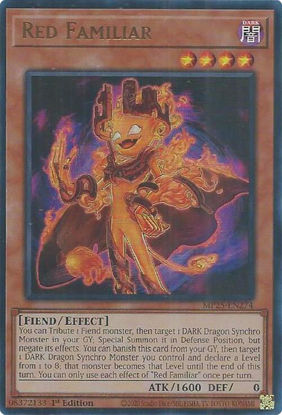 Red Familiar - MP25-EN274 - Ultra Rare 1st Edition