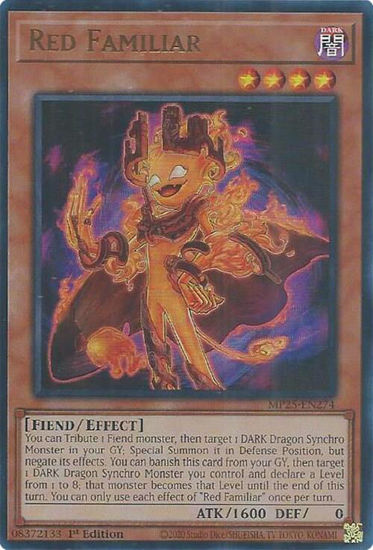 Red Familiar - MP25-EN274 - Ultra Rare 1st Edition