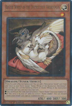 Buster Whelp of the Destruction Swordsman - MP25-EN280 - Ultra Rare 1st Edition