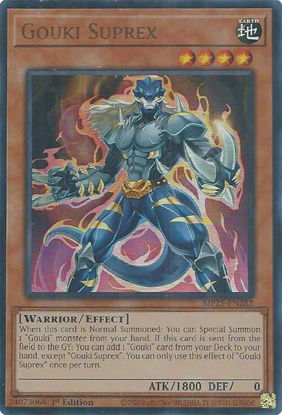 Gouki Suprex - MP25-EN282 - Ultra Rare 1st Edition