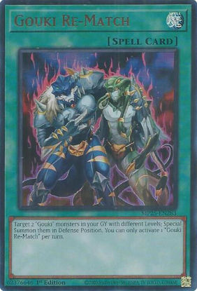 Gouki Re-Match - MP25-EN283 - Ultra Rare 1st Edition