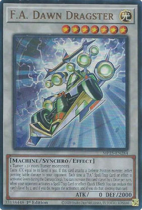 F.A. Dawn Dragster - MP25-EN284 - Ultra Rare 1st Edition