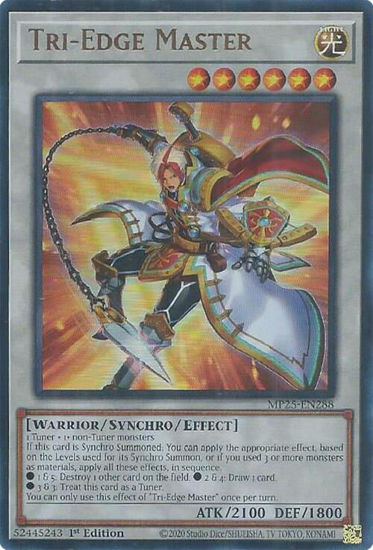 Tri-Edge Master - MP25-EN288 - Ultra Rare 1st Edition