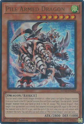 Pile Armed Dragon - MP25-EN289 - Ultra Rare 1st Edition