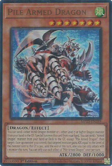 Pile Armed Dragon - MP25-EN289 - Ultra Rare 1st Edition