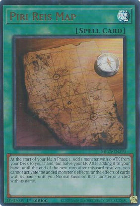 Piri Reis Map - MP25-EN290 - Ultra Rare 1st Edition