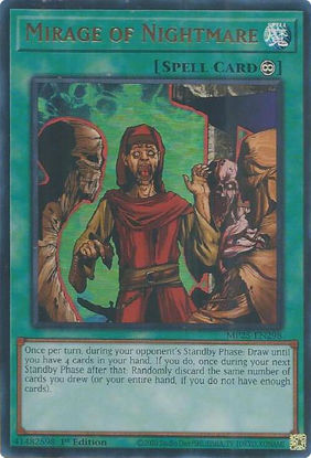 Mirage of Nightmare - MP25-EN298 - Ultra Rare 1st Edition