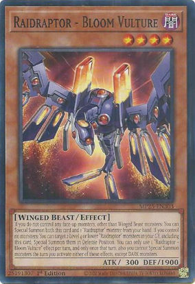 Raidraptor - Bloom Vulture - MP25-EN303 - Common 1st Edition
