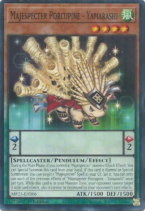 Majespecter Porcupine - Yamarashi - MP25-EN306 - Common 1st Edition