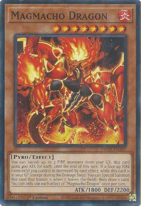 Magmacho Dragon - MP25-EN307 - Common 1st Edition