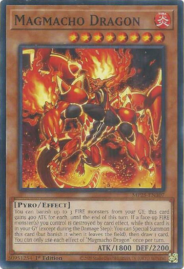 Magmacho Dragon - MP25-EN307 - Common 1st Edition