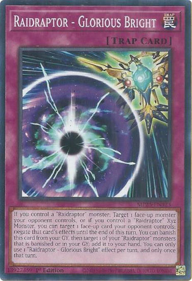 Raidraptor - Glorious Bright - MP25-EN323 - Common 1st Edition