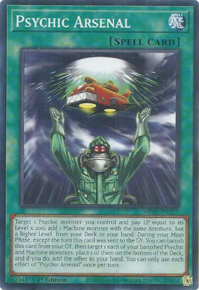 Psychic Arsenal - MP25-EN327 - Common 1st Edition