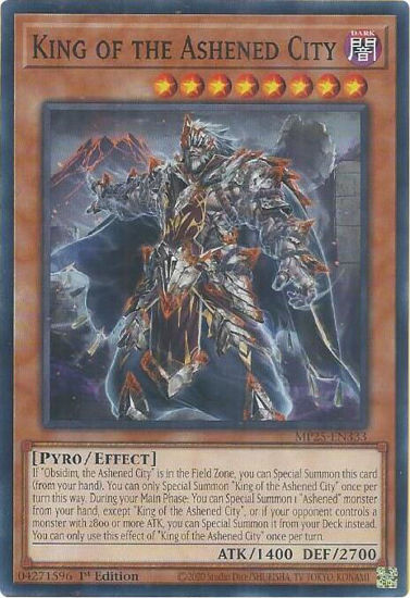 King of the Ashened City - MP25-EN333 - Common 1st Edition