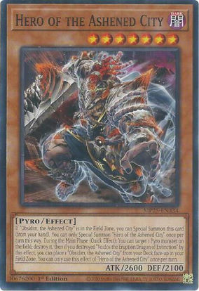 Hero of the Ashened City - MP25-EN334 - Common 1st Edition