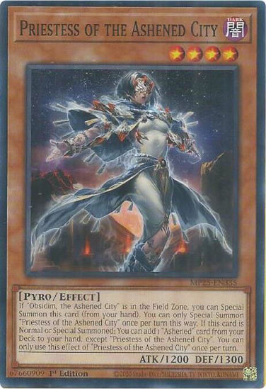 Priestess of the Ashened City - MP25-EN335 - Common 1st Edition