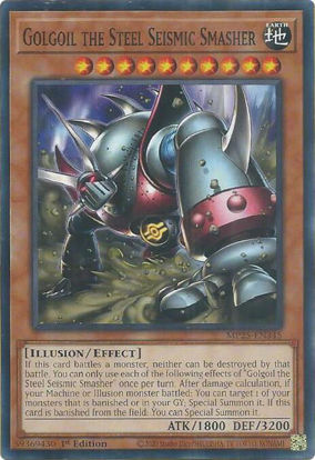 Golgoil the Steel Seismic Smasher - MP25-EN345 - Common 1st Edition
