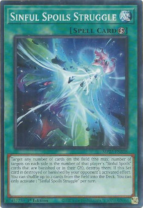 Sinful Spoils Struggle - MP25-EN358 - Common 1st Edition